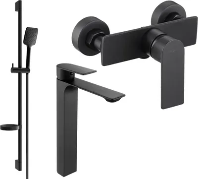 Immagine prodotto di Mexen Alexa DS62 set doccia, nero - 71214DS62-70
