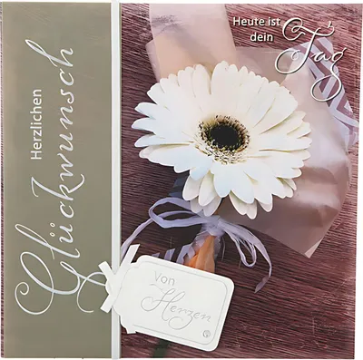 Produktbild von Depesche Emotions Klappkarte 019 zum Geburtstag