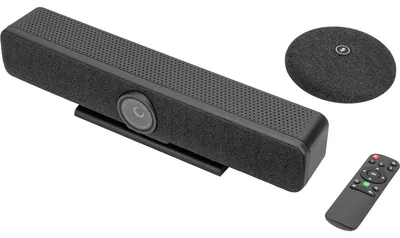 Produktbild von DIGITUS All-In-One Video Bar Pro 4K Videokonferenz-SystemSet ePTZ