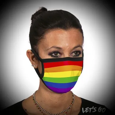 Produktbild von Regenbogen Mundmaske