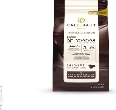 Produktbild von Belgische Schokolade 70 % 2,5 kg – bitter
