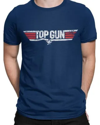 Image de T-shirt avec le logo Top Gun - Taille L