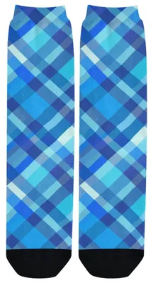 Productafbeelding van Geruite Plaid Sokken Set van 2 Paar