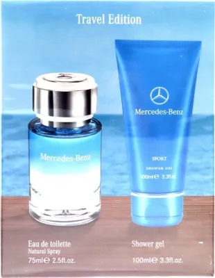 Produktbild von Mercedes Benz Sport, Eau de Toilette 75 ml + Duschgel 100 ml Geschenkset for Men