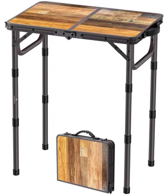 Produktbild von Omgoods – 2 Fuß Klappbarer Campingtisch – Höhenverstellbar für den Außenbereich