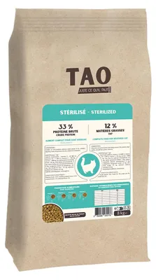 Immagine prodotto di NUTRIVET - TAO - Alimento per gatti sterilizzati - 8 kg
