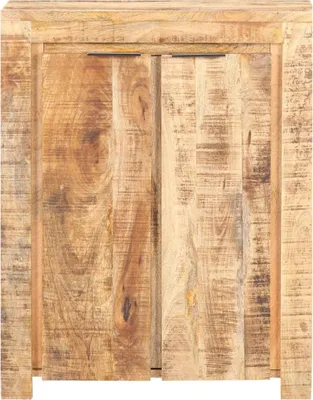 Produktbild von vidaXL Sideboard 59x33x75 cm Raues Mangoholz