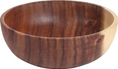 Obrázek produktu pro 22 x 7,5 cm Ekologická dřevěná mísa na salát, servírovací mísa na ovoce a zeleninu, kuchyňské náčiní