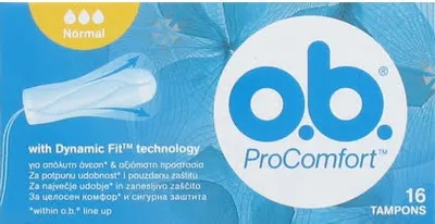 Produktbild von o.b. Normal ProComfort Tampons 16 Count