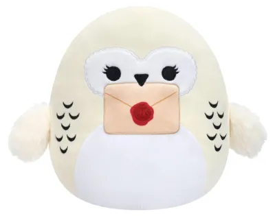 Image de Peluche Squishmallows Harry Potter Hedwige 20 cm
