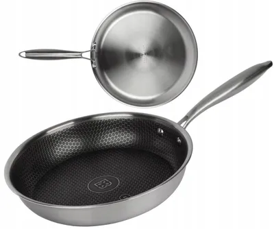 Produktbild von Edenberg Edelstahl-Pfanne Wabenstruktur 26cm Induktion Gas