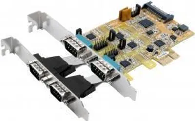 Image de EXSYS GmbH PCIe 4S série RS-232/422/485 (FTDI) (EX-45034)