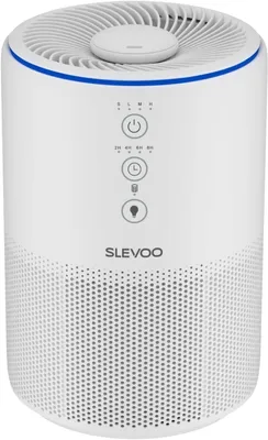 Produktbild von SLEVOO Luftreiniger für Zuhause, Allergiker & Haustiere, 3-in-1 HEPA Filter, Gerüche & Rauch reduzieren, Schlafmodus, leise 22 dB, 40 m²