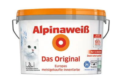 Produktbild von ALPINA weiß Das Original, matt, 1 Ltr