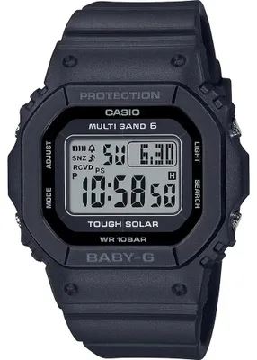 Immagine prodotto di Casio BGD-5650-1ER BABY-G orologio unisex in plastica con data e allarme nero