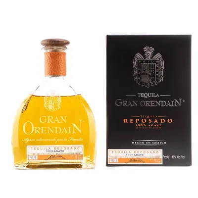 Produktbild von Gran Orendain Tequila REPOSADO 100% Agave 38% Vol. 0,7l in Geschenkbox