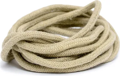 Zdjęcie produktu dla Corbby Beżowe Okrągłe Sznurowadła 120 cm