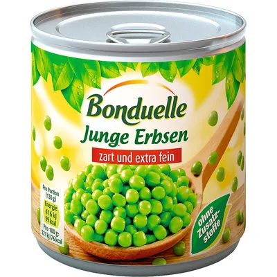 Zdjęcie produktu dla Młody groszek Bonduelle delikatny i bardzo delikatny w smaku 400g
