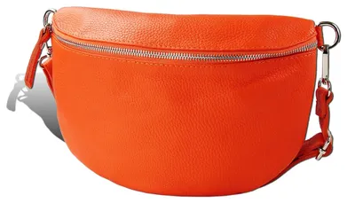 Produktbild von Gürteltasche orange Toscanto Tasche Tragegurt passend Leder D2OTT825BO