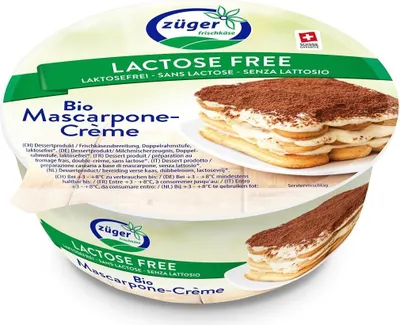 Obrázok produktu pre MASCARPONE S NÍZKYM OBSAHOM LAKTÓZY250 g - ZUGER