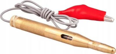 Image de Testeur De Tension Auto Sonde 6V 12V 24V Métal Durable