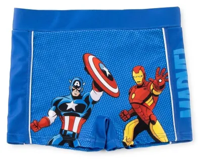 Productafbeelding van Avengers zwemshorts voor jongens – Marvel zwemkleding voor jongens, geschikt voor strand en zwembad