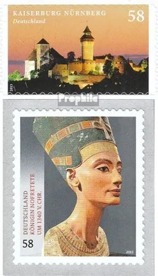 Produktbild von Briefmarken BRD (BR.Deutschland) 2013 Mi 2978,2994 (kompl.Ausg.) selbstklebende Ausgaben gestempelt Burgen und Schlösser