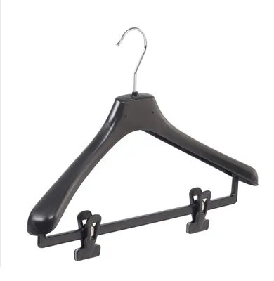 Imagen del producto de Juego de 50 perchas de plástico con gancho de 360°