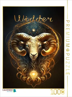 Produktbild von CALVENDO Puzzle Widder 21. März - 20. April | 1000 Teile Lege-Größe 64x48cm Foto-Puzzle für glückliche Stunden