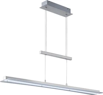 Image de Suspension LED SMASH réglable en hauteur argent mat avec variateur TOUCH, R32421107