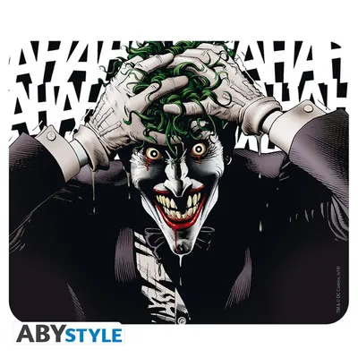 Produktbild von Abysse Corp Laughing Joker, Mehrfarbig, Abbildung, Gewebe, Anti-Rutsch-Basis