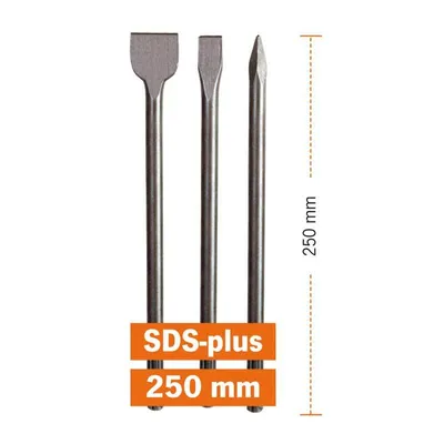 Produktbild von Projahn Meissel-Set 3-tlg.. ECO SDS plus