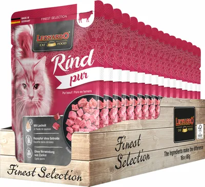 Produktbild von LEONARDO Rind pur mit Lachsöl