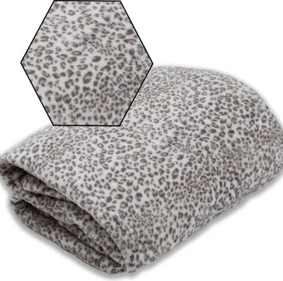 Produktbild von Mikrofaser Kuscheldecke 160x200 cm BAXI – weich, gemustert, verschiedene Farben