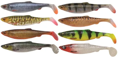 Produktbild von Savage Gear 4D Herring Shad - Gummifisch, Farbe:Red Head, Länge / Gewicht:16cm - 28g