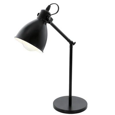 Produktbild von EGLO Tischlampe "PRIDDY" Schwarz und Weiß 49469