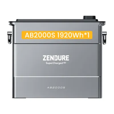 Produktbild von Zendure SolarFlow AB2000S 1920Wh Speicher für SolarFlow AIO Pro 1200 All-in-one Solarpeicher für Balkonkraftwerk