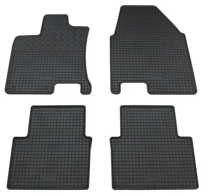 Produktbild von Rigum Gummi Fußmatten Set für Nissan Qashqai +2, Bj. 2008-