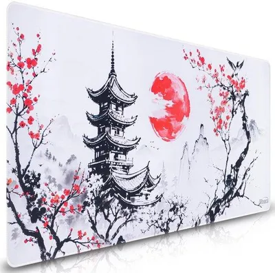 Zdjęcie produktu dla Muismat 900 x 400 mm, Deskmat XXL, japońska pagoda