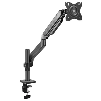 Produktbild von VSIUO Monitor Halterung für 17 bis 32 Zoll Bildschirme, Einzelner Monitorarm Ständer Hält 12 kg, Höhenverstellbare mit Neigungen, VESA 75 & 100 mm