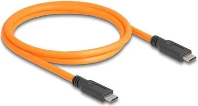 Imagen del producto de Cable USB Delock: Conector USB-C (macho) de 24 pines a conector USB-C (macho) de 24 pines