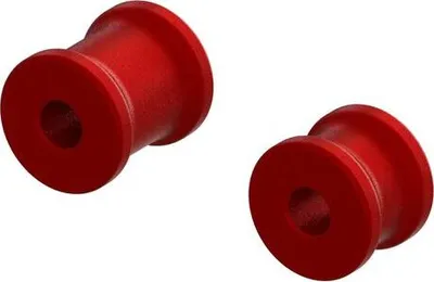 Zdjęcie produktu dla ARRMA Ersatzteil EXB Zestaw aluminiowych wsporników podwozia czerwony / ARA320569