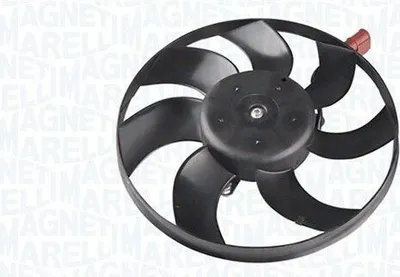 Produktbild von MAGNETI MARELLI 069422721010 Lüfter Motorkühlung Kühlerlüfter für VW GOLF VI (5K1) Wasserkühler Ø294mm