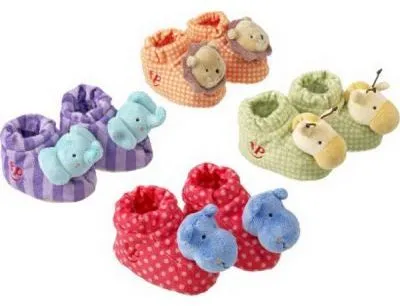 Produktbild von Rasselschuhe Giraffe