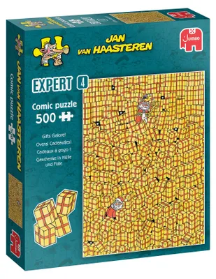 Produktbild von Jan van Haasteren Expert 4 - Geschenke in Hülle und Fülle (500 Teile), 500 Stück(e), Humor, 12 Jahr(e)