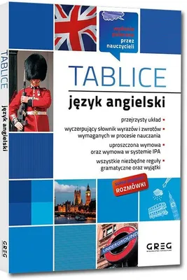 Obrázok produktu pre Tablice jezyk angielski + rozmowki