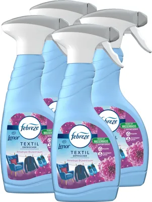 Produktbild von Febreze Textilerfrischer Lenor Amethyst 500ml - Textilspray (4er Pack)