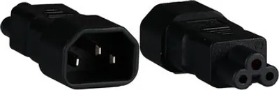 Produktbild von Microconnect PEA0408 Geschlechtsumwandler für cable C14 C5 Schwarz