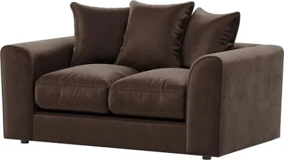 Produktbild von SLF24 - Zweisitzer-Sofa mit Schlaffunktion Dillon Velvet - braun - Kronos 6