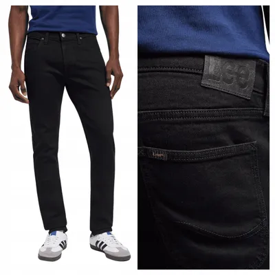 Produktbild von Lee | Luke Herrenjeans, Schwarz, Slim Fit, Baumwolle, W33 L34